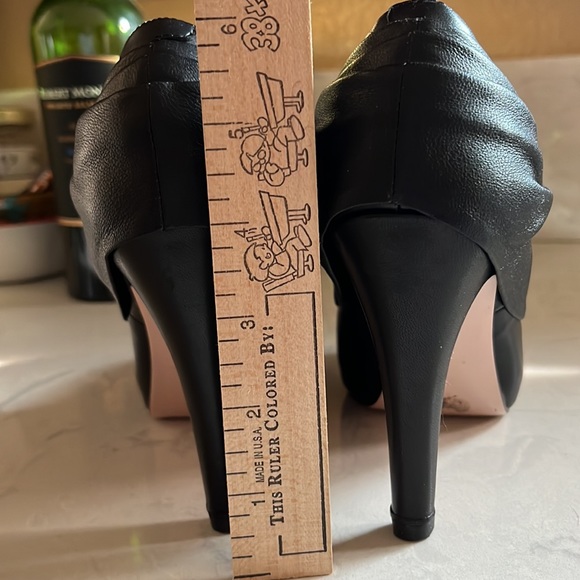 Elle black high-heeled booties - Picture 10 of 10